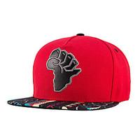 hip hop men women africa map embroidery red street dance cool baseball ...