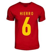 hierro spain hero t shirt red