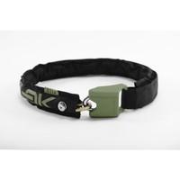 Hiplok LITE Wearable Chain Lock - Black / Urban Green / 75cm