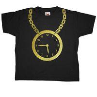 Hip Hop Clock Kids T Shirt