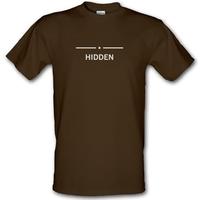 Hidden male t-shirt.