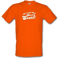 hi i am mrs barry scott male t shirt