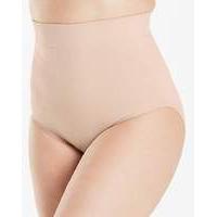 high waist medium control blush briefs