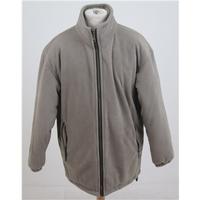 High Mount, size L brown fleece jacket