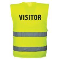 high visibility visitors vest large extra large