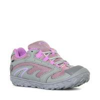 hi tec girls meridian low cut waterproof multi sport shoe grey