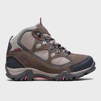 hi tec girls renegade waterproof walking boots beige beige