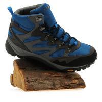 hi tec mens v lite sphike mid waterproof hiking boot blue blue