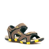 hi tec boys gt strap sandal brown brown