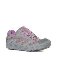 hi tec girls meridian low cut waterproof multi sport shoe grey grey