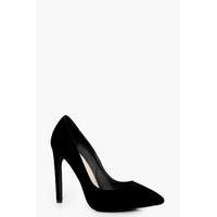 High Heel Court Shoe - black