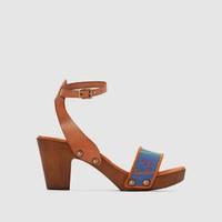 High-Heeled Platform Sole Sandals