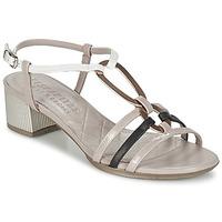 Hispanitas DOUPACOMPI women\'s Sandals in BEIGE
