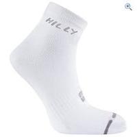 hilly mono skin lite anklet socks size l colour white grey