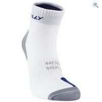 Hilly TwinSkin Anklet Running Socks - Size: S - Colour: WHIT-GREY-BLUE