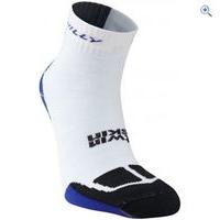 hilly mens twinskin anklet socks size s colour white blue