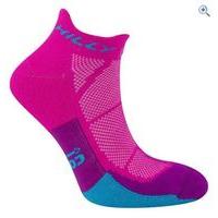 Hilly Women\'s Cushion Socklet - Size: S - Colour: PNK-BLU-THISTLE