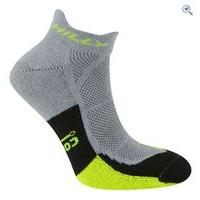 Hilly Cushion Socklets - Size: S - Colour: GREY-YEL-BLK