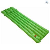 Hi Gear Inflatable Reeded Airbed - Colour: EMERALD