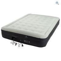 Hi Gear Flock Double Layer Airbed - Colour: Grey And Black