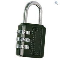 hi gear combination padlock colour black