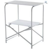 Hi Gear Compact Double Shelf Kitchen Stand