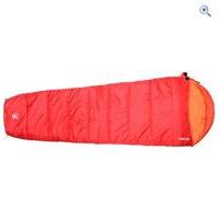 hi gear spirit 300 sleeping bag colour scarlet orange