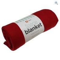Hi Gear Fleece Blanket (130 X 170cm) - Colour: Red