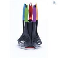 hi gear 5 piece utensil set with grater colour assorted