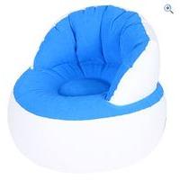 Hi Gear Cloud Kids\' Inflatable Flock Chair - Colour: Blue