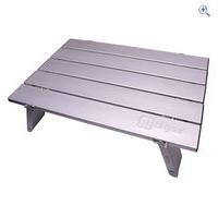 hi gear compact camping table colour silver