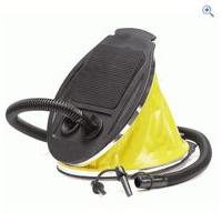 hi gear 3l bellows foot pump colour yellow black