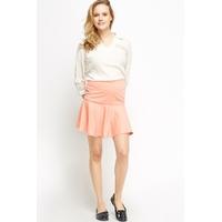 High Waisted Flared Skirt