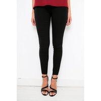 High Waisted Jeggings in Black