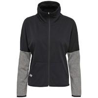 high neck zip up sweatshirt