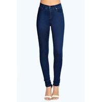 High Rise True Blue Super Skinny Jeans - indigo