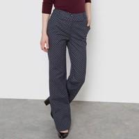 High Waist Flared Trousers