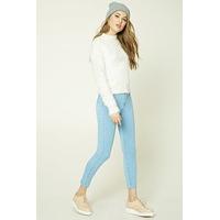 high waist skinny jeans