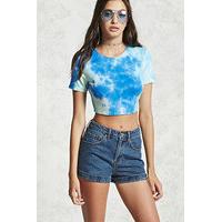 High-Waisted Denim Shorts