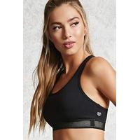 high impact mesh sports bra