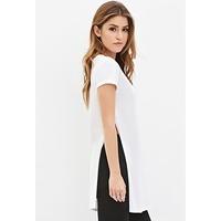 High-Slit Longline Tee