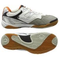 Hi-Tec Ad Pro Elite Mens Court Shoes - White/Orange, 9 UK