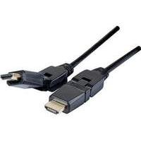 high speed hdmi cord articulated 180 degree 2 axis 2m