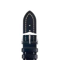 hirsch strap buffalo black large 18mm