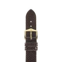 hirsch strap lizard brown large 18mm