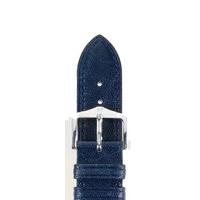 Hirsch Strap Ascot Blue Large 24mm