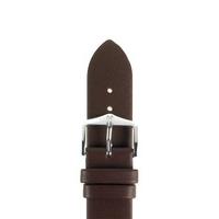 hirsch strap italocalf brown medium 12mm