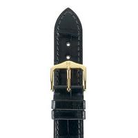 hirsch strap london black large 18mm