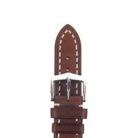 hirsch strap liberty brown large 22mm