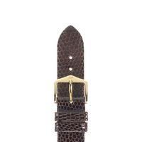 hirsch strap lizard brown large 18mm